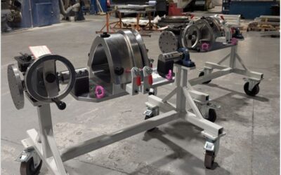Rotational Gas Purge Weld Fixtures